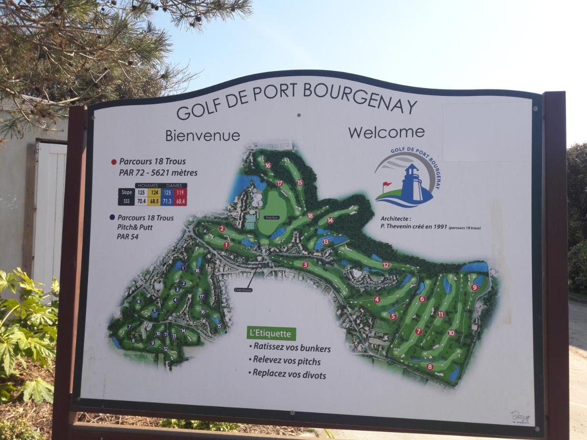 Ile Au Pre Vue Lac Et Golf Talmont-Saint-Hilaire Zewnętrze zdjęcie